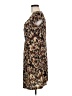 En Focus Studio Animal Print Brown Casual Dress Size 6 (estimated) - photo 5