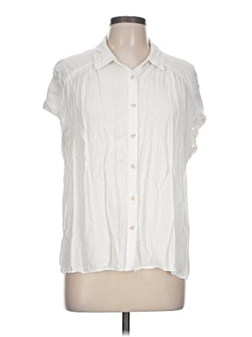 Rose + Olive Short Sleeve Blouse (view 1)