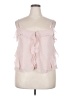 American Eagle Outfitters 100% Polyester Pink Sleeveless Blouse Size XL - photo 1