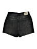 Zara Black Denim Shorts Size 4 - photo 2