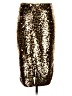 MICHAEL Michael Kors 100% Polyester Animal Print Gold Formal Skirt Size S - photo 2