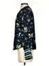 CeCe 100% Polyester Floral Blue Long Sleeve Blouse Size S - photo 5