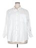 Eddie Bauer White 3/4 Sleeve Button-Down Shirt Size XXL - photo 1