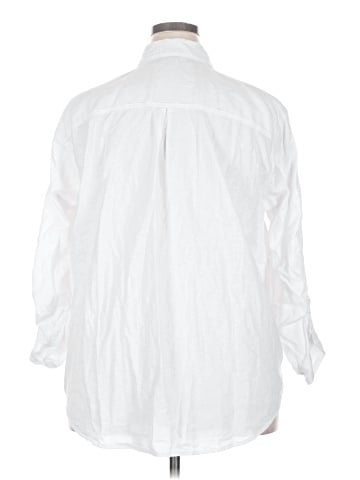 Eddie Bauer 3/4 Sleeve Button-Down Shirt (view 2)