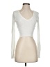 Beverly and Beck White Long Sleeve Top Size S - photo 1