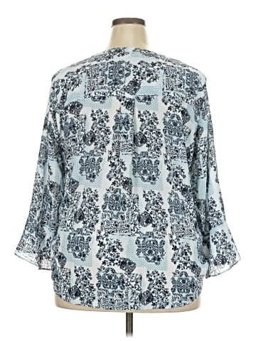 Style&Co 3/4 Sleeve Blouse (view 2)