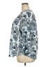 Style&Co 100% Polyester Blue 3/4 Sleeve Blouse Size XXL - photo 5