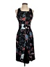 Suno Graphic Black Cocktail Dress Size 0 - photo 1