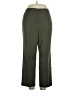 Alfred Dunner Solid Green Dress Pants Size 16 - photo 1