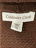 Coldwater Creek Brown Sweater Vest Size 18 - photo 7