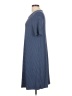 Gap Chevron-herringbone Blue Casual Dress Size L (tall) - photo 5