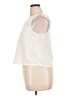Sigrid Olsen White Sleeveless Blouse Size XL - photo 5