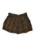 Free People Animal Print Gold Shorts Size S - photo 1
