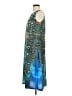 Unbranded 100% Polyester Teal Cocktail Dress Size M - photo 5