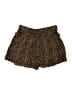 Free People Animal Print Gold Shorts Size S - photo 2