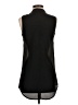 Neiman Marcus 100% Polyester Tan Sleeveless Blouse Size XS - photo 2