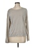 Halogen Metallic Silver Pullover Sweater Size L - photo 1