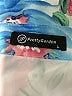 Prettygarden 100% Polyester Print Blue Casual Dress Size L - photo 4