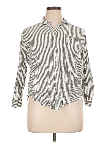 Jane and Delancey Long Sleeve Button-Down Shirt (view 1)