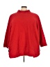 Ali Miles Red Poncho Size 3X - photo 1