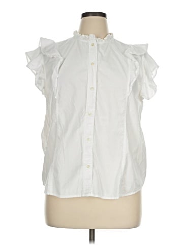 Free Assembly Short Sleeve Blouse (view 1)