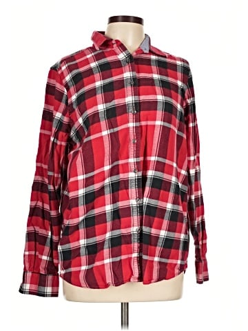 Lands' End Long Sleeve Button-Down Shirt (view 1)