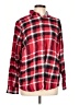 Lands' End 100% Baumwolle Plaid Red Long Sleeve Button-Down Shirt Size L (tall) - photo 1