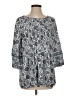J.Jill 100% Viscose Gray 3/4 Sleeve Blouse Size S - photo 1