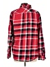 Lands' End 100% Baumwolle Plaid Red Long Sleeve Button-Down Shirt Size L (tall) - photo 2
