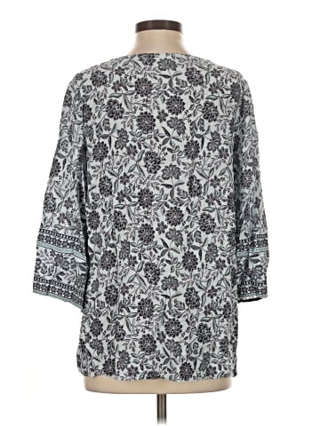 J.Jill 3/4 Sleeve Blouse (view 2)