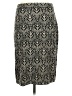 Chico's Paisley Silver Formal Skirt Size Med (1) - photo 2