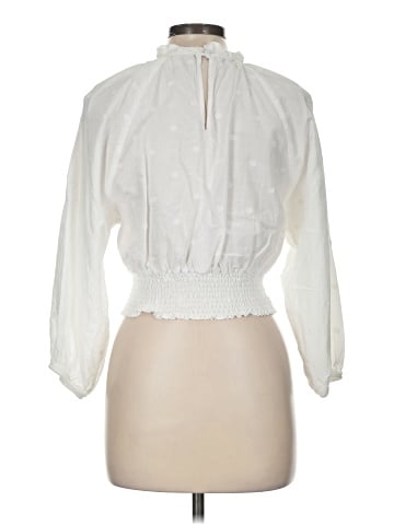 Maeve by Anthropologie 3/4 Sleeve Blouse (view 2)