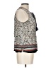 Daniel Rainn 100% Rayon Blue Sleeveless Blouse Size L - photo 4