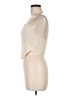 Unbranded Ivory Sleeveless Blouse Size M - photo 5