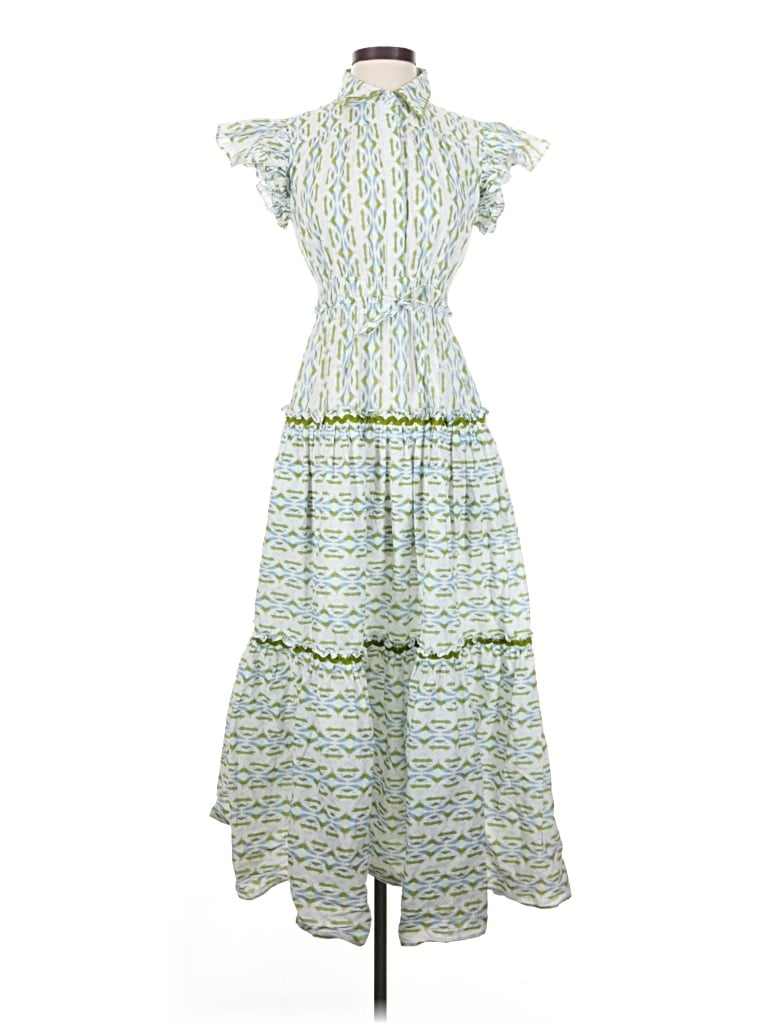 Pre-owned Brooks Casual Dress In Green