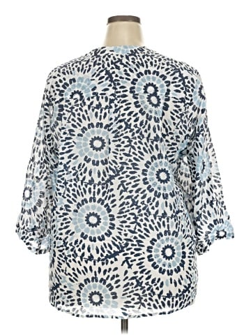 Charlie 3/4 Sleeve Blouse (view 2)