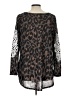Reborn J Black Long Sleeve Blouse Size L - photo 2