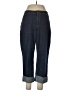 Liz Claiborne Chevron-herringbone Blue Jeans Size 12 - photo 1