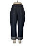 Liz Claiborne Chevron-herringbone Blue Jeans Size 12 - photo 2