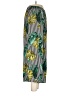 Forever 21 100% Polyester Tropical Green Casual Pants Size M - photo 4