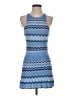Kookai Chevron-herringbone Blue Cocktail Dress Size EU (FR) 34 / US 2 - photo 1