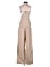 Zara Solid Tan Jumpsuit Size XS - photo 2