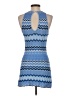 Kookai Chevron-herringbone Blue Cocktail Dress Size EU (FR) 34 / US 2 - photo 2