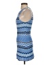 Kookai Chevron-herringbone Blue Cocktail Dress Size EU (FR) 34 / US 2 - photo 5