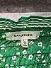 Max Studio 100% Polyester Green 3/4 Sleeve Blouse Size L - photo 7