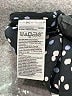 Banana Republic 100% Polyester Polka Dots Black Long Sleeve Blouse Size M - photo 8