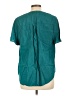 Torrid Teal Short Sleeve Blouse Size Lg Plus (0) - photo 2