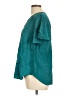 Torrid Teal Short Sleeve Blouse Size Lg Plus (0) - photo 5