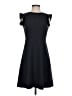 Ann Taylor LOFT Solid Black Casual Dress Size 0 - photo 1