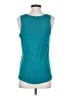 The Limited 100% Polyester Teal Tank Top Size S - photo 2